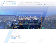 Tablet Screenshot of estrategiaenaccion.com